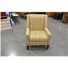Image 1 : STRIPED STYLUS ACCENT CHAIR