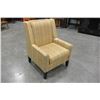 Image 2 : STRIPED STYLUS ACCENT CHAIR
