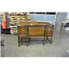 Image 1 : ANTIQUE WALNUT SERVING CABINET