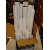 Image 1 : LARGE OIL-ON-CANVAS AND BOX OF POSTERS