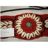 Image 2 : VINTAGE BEADED NATIVE BELT WITH SEASHELLS AND TURQUOISE ACCENTS