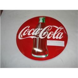 LARGE PORCELAIN COKE BUTTON 12 INCH