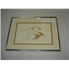 Image 1 : WATERCOLOR OF TWO CRANES BY EDDY COBINESS