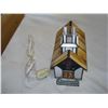 Image 1 : STAINED GLASS CHURCH LAMP