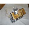 Image 2 : STAINED GLASS CHURCH LAMP