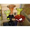 Image 1 : LOT OF ART GLASS VASES