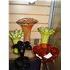 Image 2 : LOT OF ART GLASS VASES