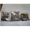 Image 1 : THREE BAGS OF JEWELLRY AND BEADS