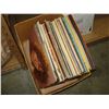 Image 1 : BOX OF RECORDS, BARBRA STREISAND, PAUL ANKA, AND MORE