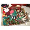 Image 2 : BOX OF CHRISTMAS DECOR SNOWMAN AND MORE