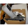 Image 1 : BOX OF ELECTRONICS AND HEATER