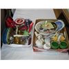 Image 3 : COLLECTABLE TINS, CHINA, TOBACCO TINS AND BELL
