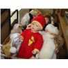 Image 1 : BURBURY BEAR, 2 SANTAS AND COLLECTOR DOLLS