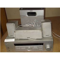 SONY SURROUND SPEAKERS AND RECEIVER
