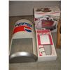 Image 2 : BOX OF KITCHEN ITEMS, MAIL BOX, CAKE FORM AND PEPSI ADVERT