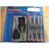 Image 2 : NEW WESTWARD 6 INCH WIRE WHEEL AND MINI PLIER, PRECISION SCREWDRIVER SET, RETAIL $49 EACH