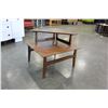 Image 2 : VINTAGE TEAK FINISH SIDE TABLE