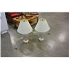 Image 1 : PAIR OF CERAMIC TABLE LAMPS