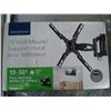 Image 2 : NEW OVERSTOCK 13 TO 32 INCH INSIGNIA FULL MOTION WALL MOUNT 33LB CAPACITY AND SONAX COMPONENT WALL S