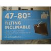 Image 2 : NEW OVERSTOCK INSIGNIA 47 TO 80 INCH TILTING TV WALL MOUNT, 120LB CAPACITY