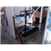 Image 1 : WHALEN 3 IN 1 TV STAND, 2 SHELVES AND TV MOUNT, SUPPORTS 32 TO 65 INCH TV UP TO 135LB