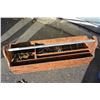 Image 1 : CARPENTERS TOOLBOX WITH VINTAGE HARDWARE
