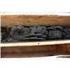 Image 4 : CARPENTERS TOOLBOX WITH VINTAGE HARDWARE