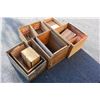 Image 3 : LOT OF WOOD CRATES
