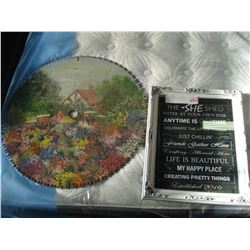 PAINTED SAW BLADE AND PRINT