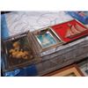 Image 1 : 2 RELIGIOUS PRINTS AND BOAT STRING PICTURE