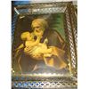 Image 2 : 2 RELIGIOUS PRINTS AND BOAT STRING PICTURE
