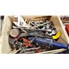 Image 2 : WOOD CRATE OF TOOLS