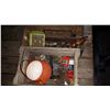 Image 1 : 2 WOOD CRATES OF VINTAGE HARDWARE