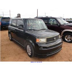 2006 - SCION XB // SALVAGE TITLE