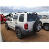 Image 3 : 2002 - JEEP LIBERTY // SALVAGE TITLE