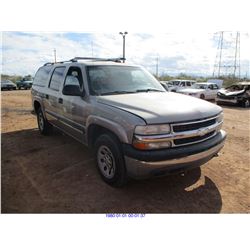 2001 - CHEVROLET SUBURBAN