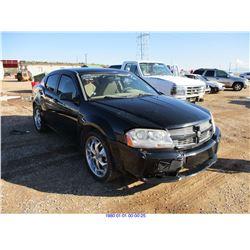 2008 - DODGE AVENGER // SALVAGE TITLE