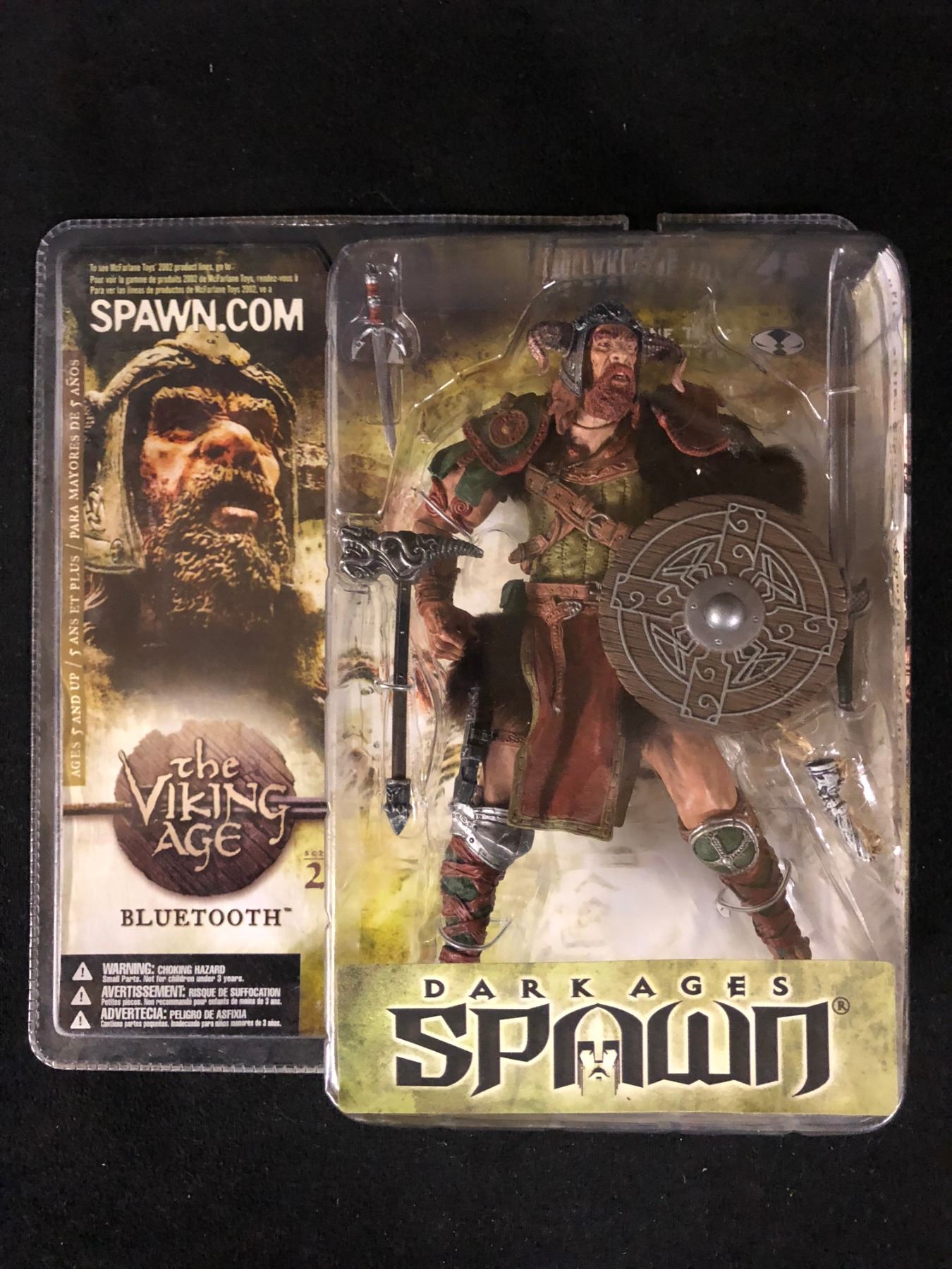 NEW IN BOX TODD MCFARLANE DARK AGES OF SPAWN MODEL BLUETOOTH