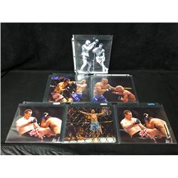 8" X 10" MIXED MARTIAL ARTS COLOR PHOTO LOT