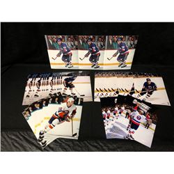 MIKE BOSSY 8" X 10" COLOR PHOTO'S LOT