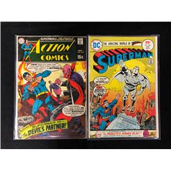 COMIC BOOK LOT (ACTION COMICS #378/ SUPERMAN #286)