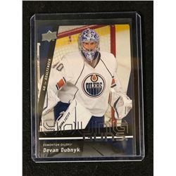 2009 Devan Dubnyk Upper Deck Young Guns Rookie #462