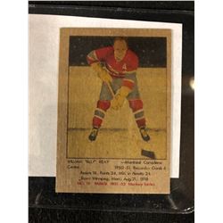 1951-52 PARKHURST #13 BILLY REAY ROOKIE CARD