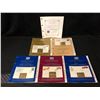 Image 1 : 23KT GOLD STAMPS OF CANADA FIRST DAY COVER LOT