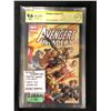 Image 1 : AVENGERS/ INVADERS #4 (MARVEL COMICS) SIGNED BY STEPHEN SADOWSKI CBCS GRADE 9.6