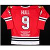 Image 1 : Bobby Hull Signed Blackhawks Career Highlight Stat Captain Jersey Inscribed "HOF 1983" (JSA COA)