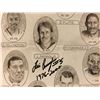 Image 2 : BC LIONS 50TH SEASON ALL TIME DREAM TEAM PRINT AUTOGRAPHED BY LUIS PASAGLIA (16" X 20")