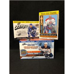 HOCKEY TRADING CARDS BOXES LOT (FACTORY SEALED)