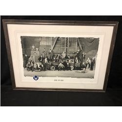 TORONTO MAPLE LEAFS  GOING FOR MORE   30  X 20  FRAMED TEAM PRINT