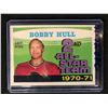 Image 1 : 1971-72 O-PEE-CHEE #261 BOBBY HULL [BLACK HAWKS] 2ND ALL-STAR TEAM